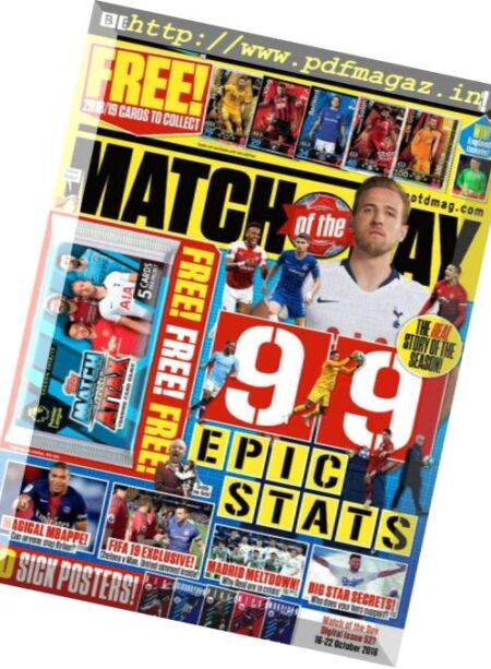 Match of the Day – 16 October 2018 Cover