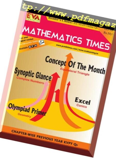 Mathematics Times – September 2018 Cover