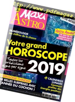Maxi – – Hors-Serie N 26 – Astro 2019