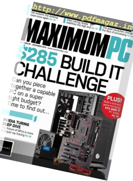 Maximum PC – December 2018 Cover