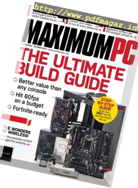 Maximum PC – October 2018 Cover