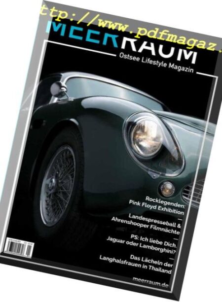 Meerraum Magazin – Herbst 2018 Cover