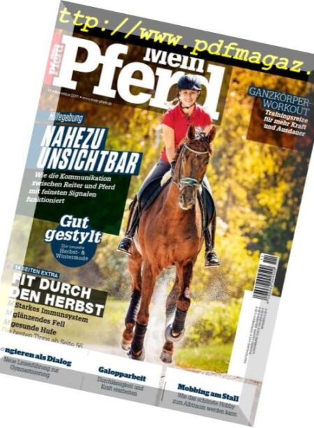 Mein Pferd – November 2018 Cover