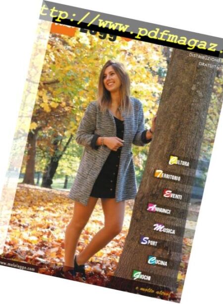 MeLoLeggo Magazine – Novembre 2018 Cover