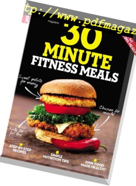 Men Fitness 30-min Meals – June 2015 Cover