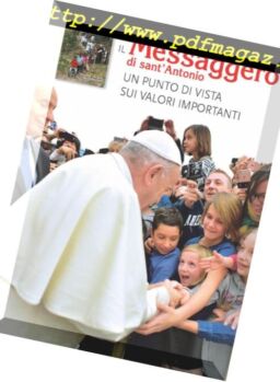 Messaggero di sant’ Antonio – Ottobre 2018