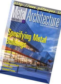 Metal Architecture – October 2018