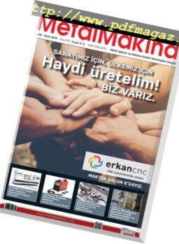 Metal Makina Dergisi – Eylul 27, 2018