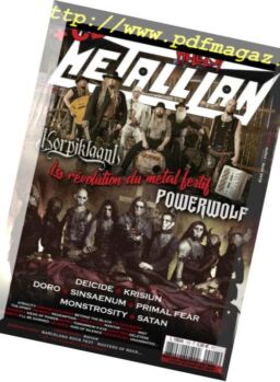 Metallian – aout-septembre 2018