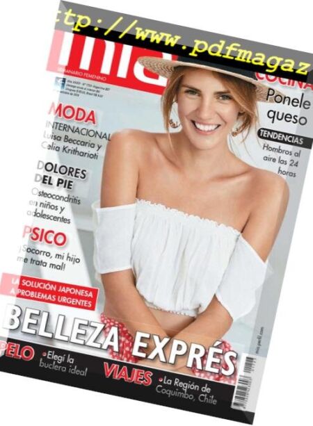 Mia Argentina – 31 octubre 2018 Cover