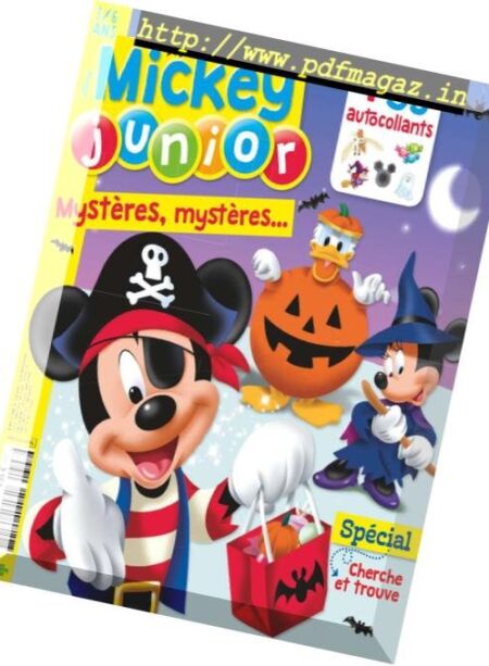 Mickey Junior – Octobre 2018 Cover