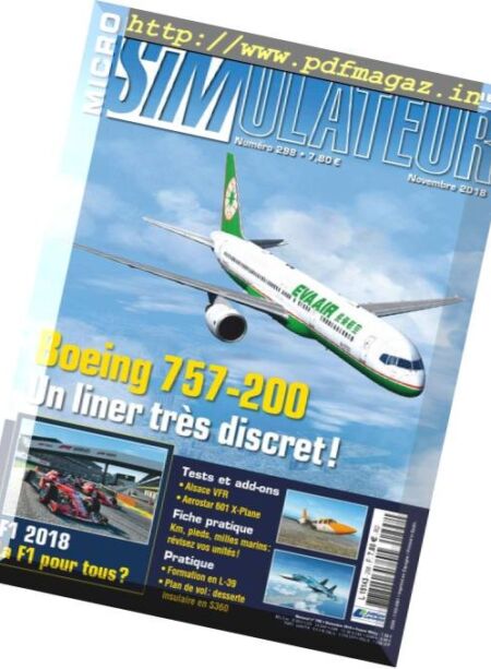 Micro Simulateur – novembre 2018 Cover