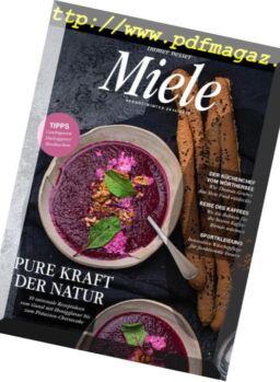 Miele Magazin – Herbst-Winter 2018-2019