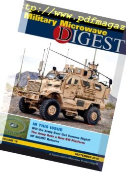 Military Microwave Digest – September 2018