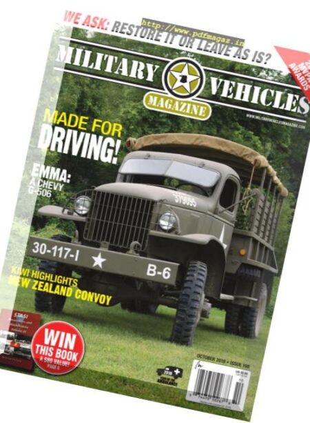 Military Vehicles – October 2018 Cover