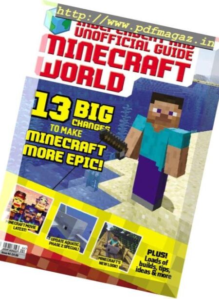 Minecraft World Magazine – December 2018 Cover