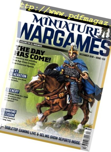 Miniature Wargames – December 2018 Cover