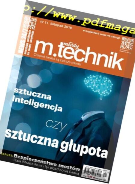 Mlody Technik – Listopad 2018 Cover