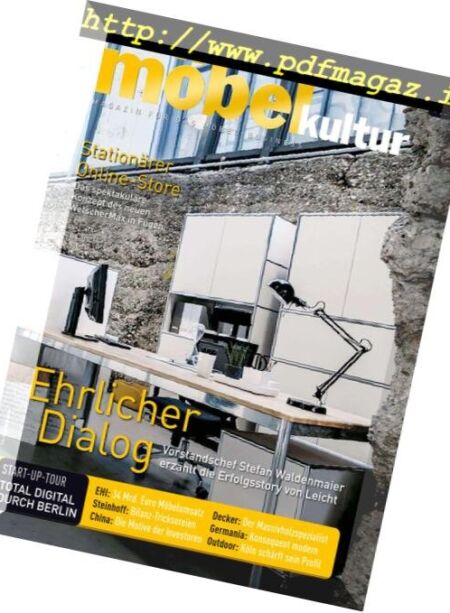 MObel Kultur – Nr.7 2018 Cover