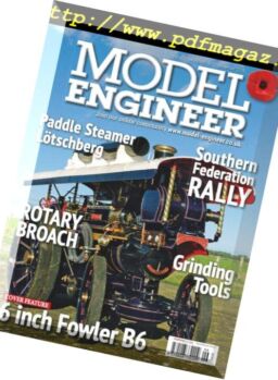 Model Engineer – 09 November 2018
