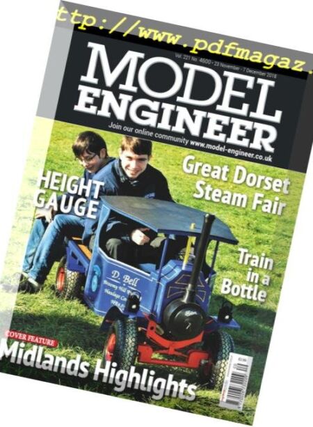 Model Engineer – 23 November 2018 Cover