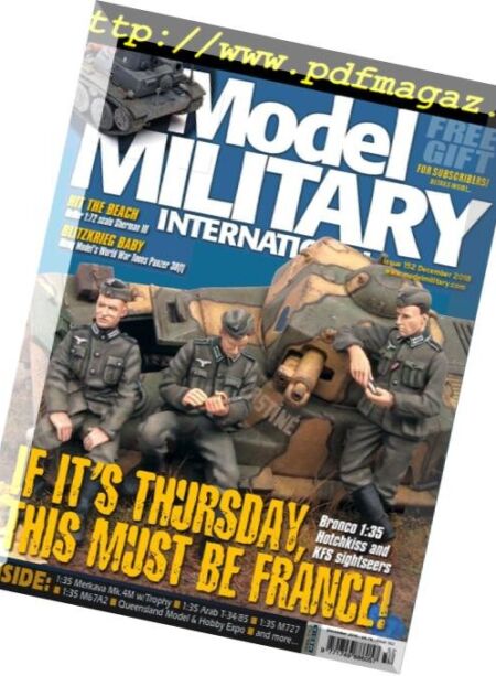 Model Military International – December 2018 Cover