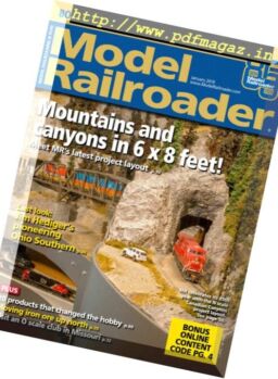 Model Railroader – January 2019