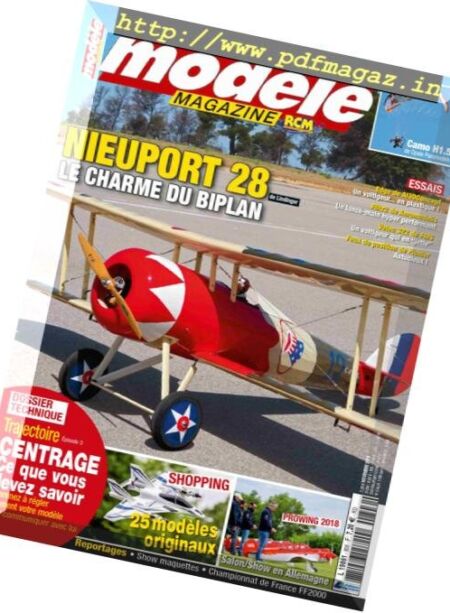 Modele Magazine – novembre 2018 Cover