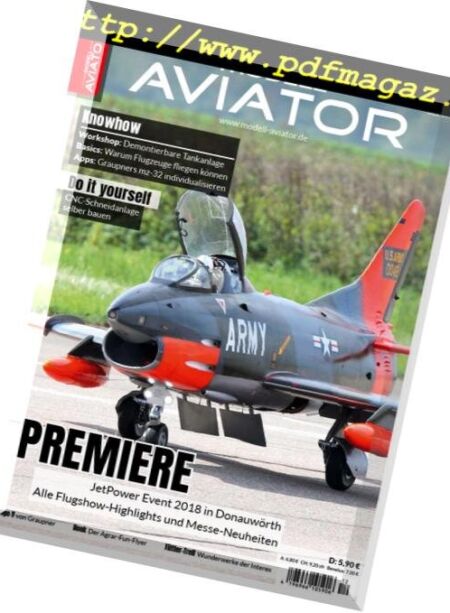 Modell Aviator – Dezember 2018 Cover
