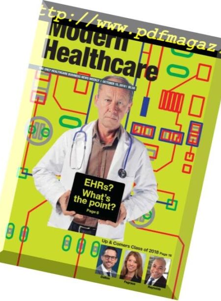 Modern Healthcare – October 15, 2018 Cover