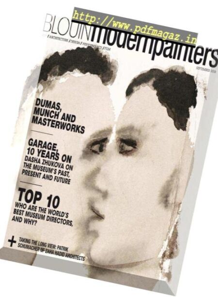Modern Painters – September 2018 Cover