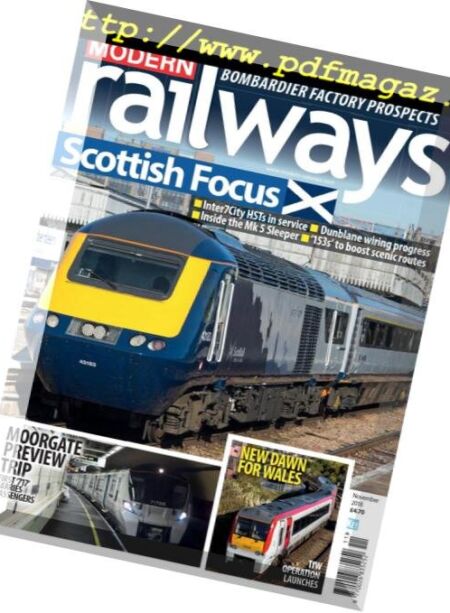 Modern Railways – November 2018 Cover