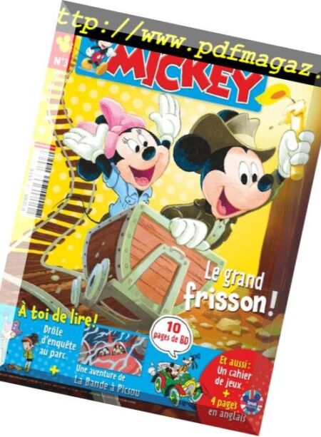 Mon premier Journal de Mickey – Octobre 2018 Cover