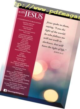 Mornings with Jesus – November 2018