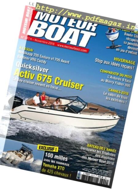Moteur Boat – novembre 2018 Cover