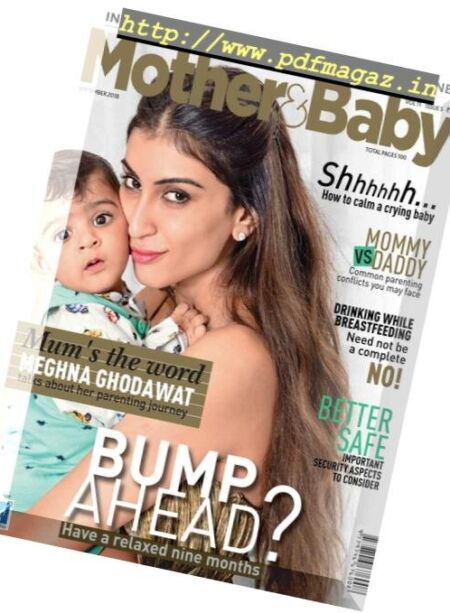 Mother & Baby India – September 2018 Cover