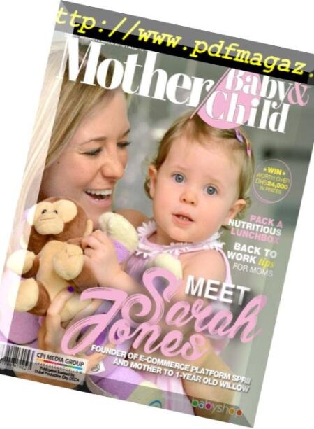 Mother Baby & Child – November 2018 Cover