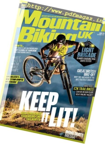 Mountain Biking UK – October 2018 Cover