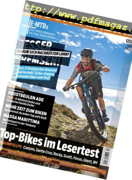 Mountainbike – Dezember 2018 Cover