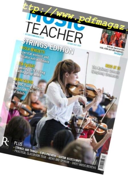 Music Teacher – October 2018 Cover
