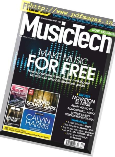 MusicTech – December 2018 Cover