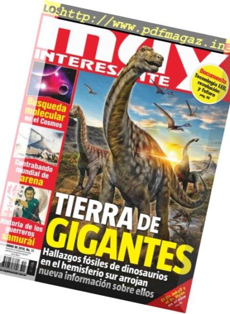 Muy Interesante Mexico – noviembre 2018 Cover
