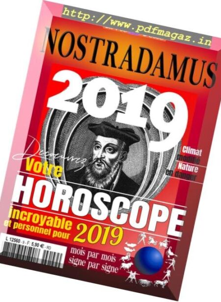 Mysteres – Nostradamus 2019 Cover