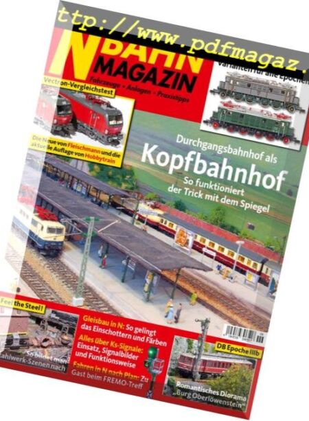 N-Bahn Magazin – November-Dezember 2018 Cover