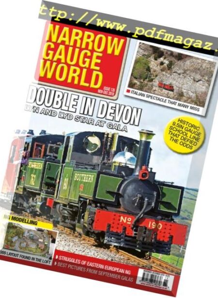 Narrow Gauge World – November 2018 Cover