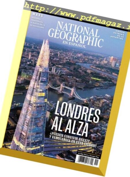 National Geographic en Espanol – noviembre 2018 Cover