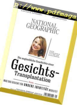 National Geographic Germany – September 2018