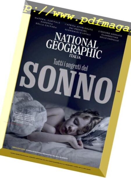 National Geographic Italia – Agosto 2018 Cover