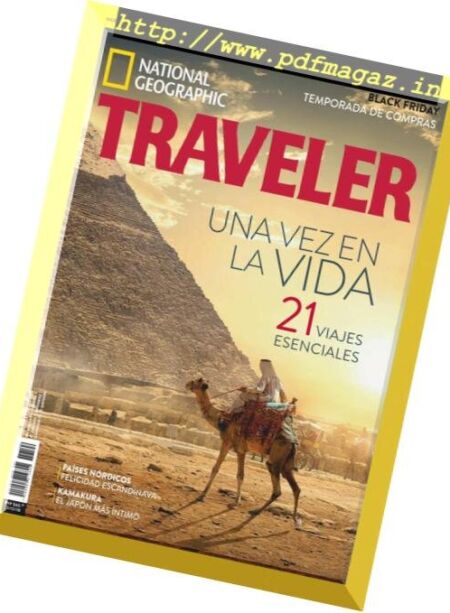 National Geographic Traveler en Espanol – noviembre 2018 Cover