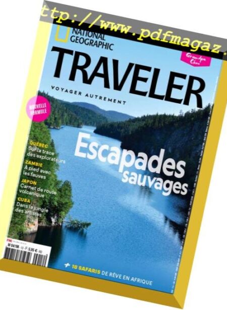 National Geographic Traveler France – Octobre-Decembre 2018 Cover